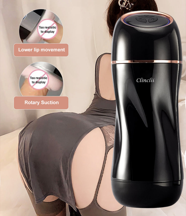 🌈🌈[Discreet Delivery] Automatic Masturbator with Vacuum and Vibration Functions – 18+ Only