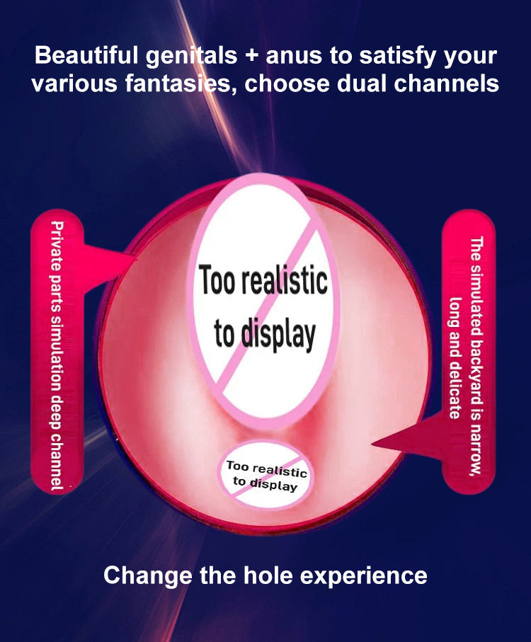 🌈🌈[Discreet Delivery] Automatic Masturbator with Vacuum and Vibration Functions – 18+ Only