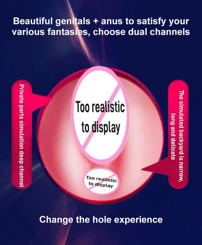 🌈🌈[Discreet Delivery] Automatic Masturbator with Vacuum and Vibration Functions – 18+ Only