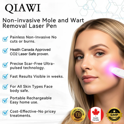 ✨QIAWI All-in-One CO₂ Laser Eraser Pen | Removes Moles, Warts, Skin Flaws & Pigmentation