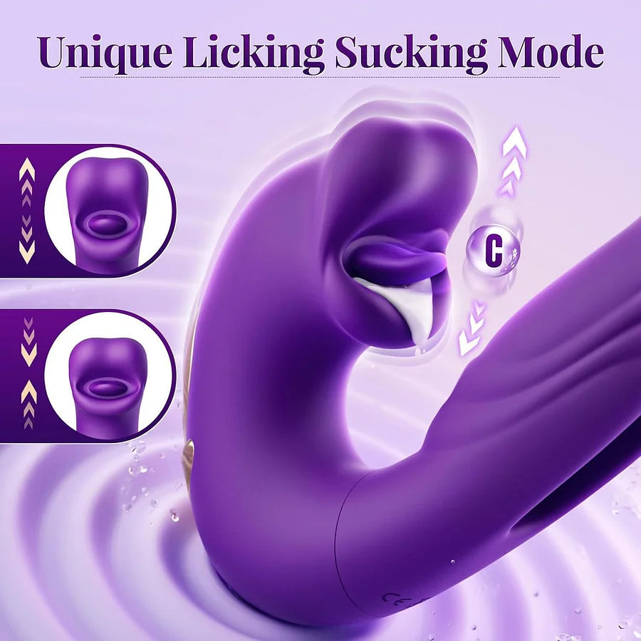 🌈🌈 New on sale 2025 💞 7 vibrations and 5 swing modes - G-spot vibrator