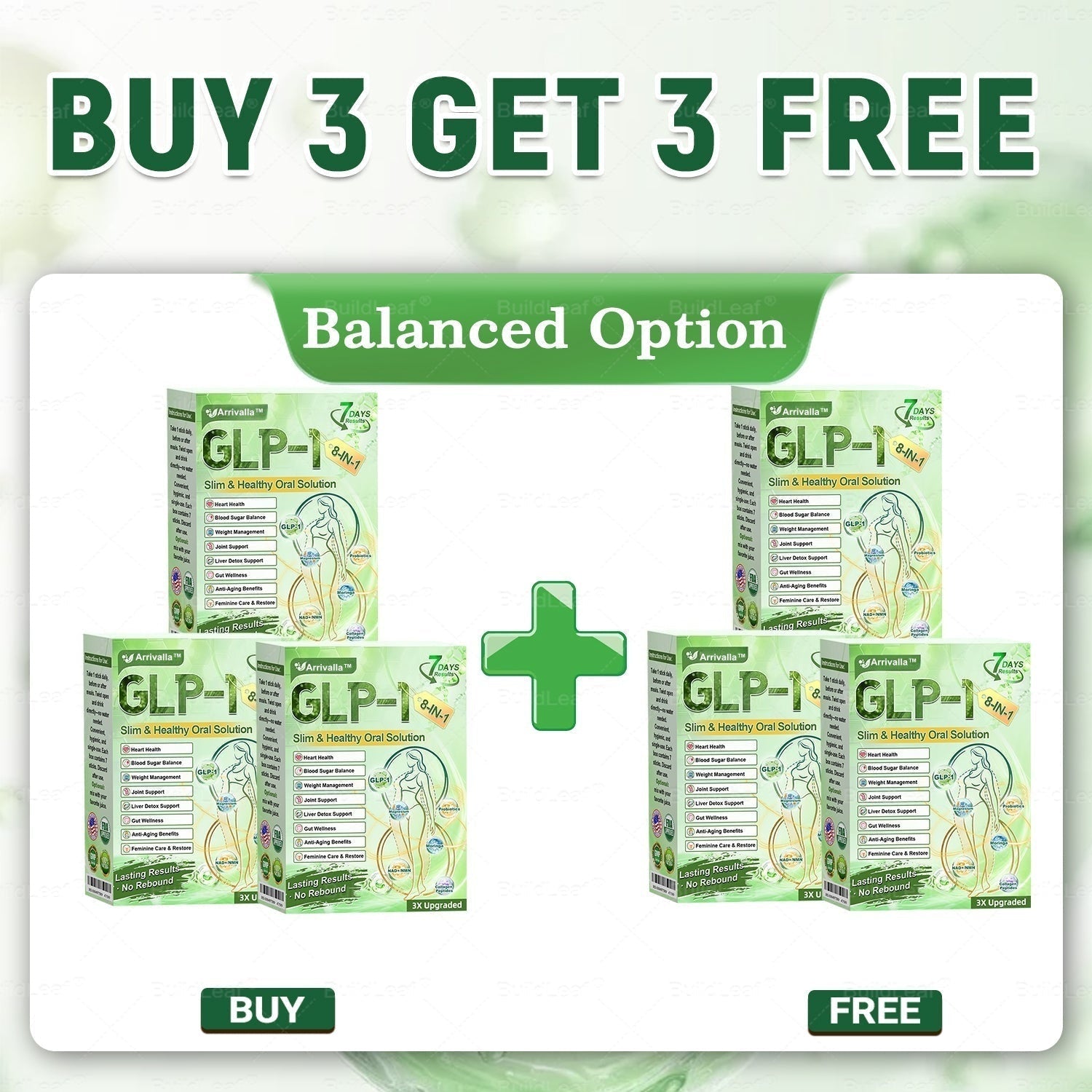 Buy 3 Get 3 Free-Lose up to 70lbs