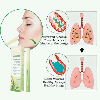 🌈🌈Final 3 Hours: 70% OFF🔥 Mullein Relaxation Stick – Soothes Lungs, Detoxifies, Freshens Breath
