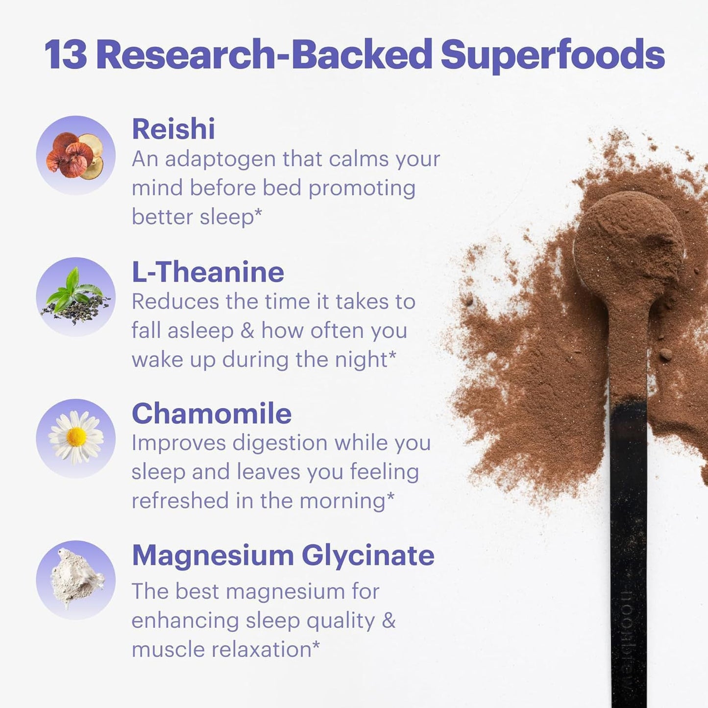 Magnesium Hot Cocoa – Natural Sleep Support, Melatonin-Free & Vegan