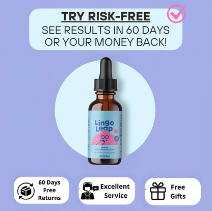 Lingoleap Zeolite Drops-Free Liquid Supplement with Black Walnut and Wormwood Extract | Supports Digestive Health | Natural Raspberry Flavor – 30 Servings