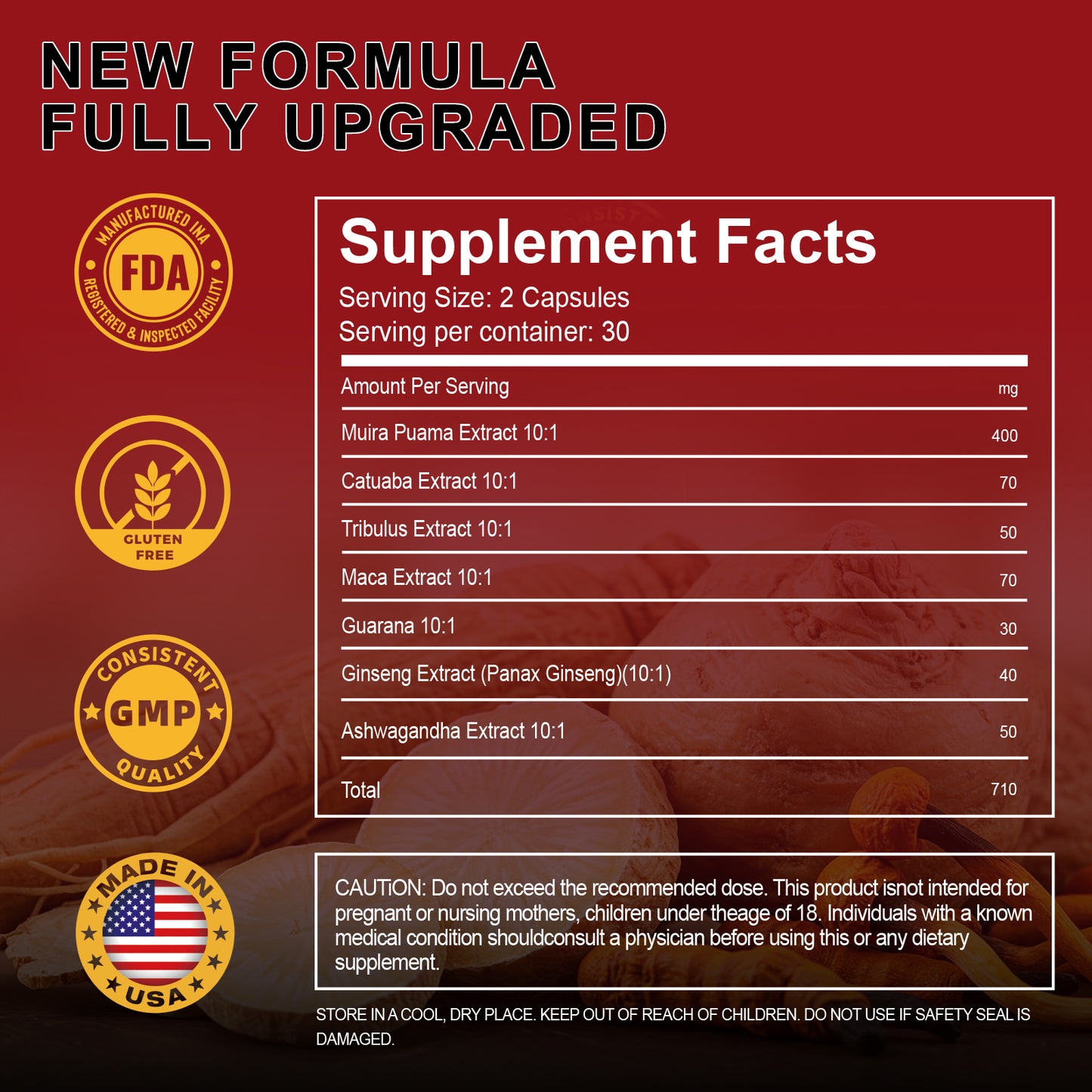 Men's Vitamin Energy Supplement 60 Tablets - Energy Booster Plus for Men, Supports Male Stamina & Confidence.Endurance & Stamina