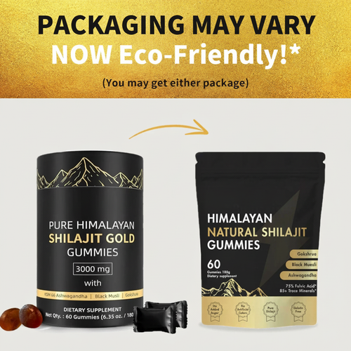 Shilajit Gummies: Pure Shilajit Himalayan Rich in Ashwagandha Gaulshura Fulvic Acid 85 Micronutrients Suitable for Men and Women No Added Sugar Non-GMO 100% Natural Organic 60 Gummies